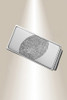 Silver on Silver Fingerprint Money Clip