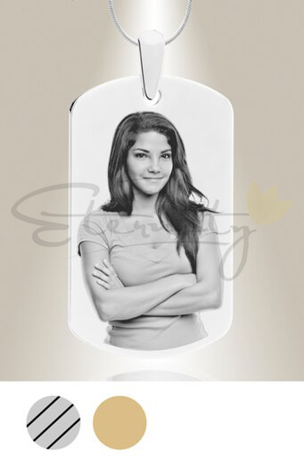 Dog Tag - Photo Engraved