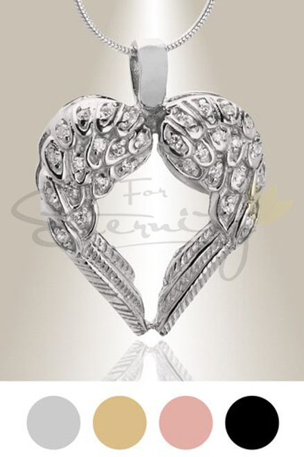 Coveted Heart  - Cremation Pendant