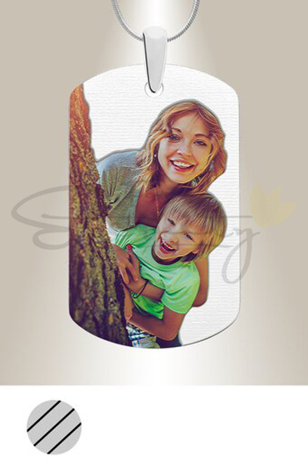 Full Color Dog Tag - Photo Engraved