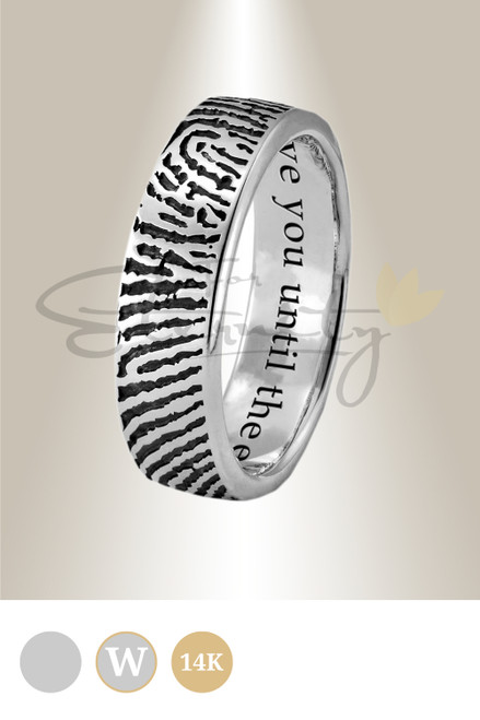 Women's Ring - Fingerprint Jewelry