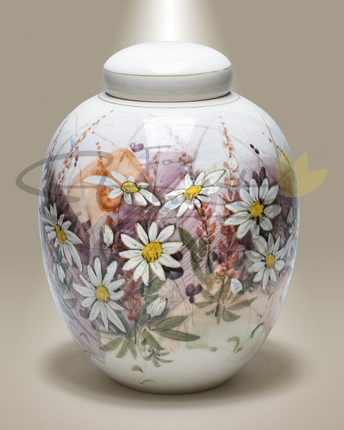 Daisy Meadow Cremation Urn