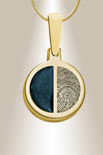 Circle Fingerprint with Ash