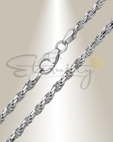 Sterling Silver Rope Chains