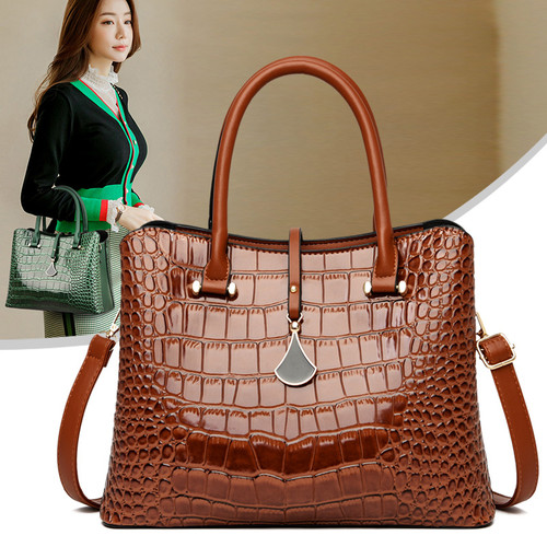 Women's Shoulder Embossed Handbag