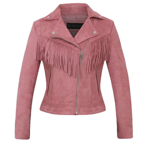 Women's Faux - Suede Jacket