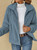 Women's Fleece Lapel Cropped Jacket