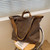 Canvas Tote Alphabet Print