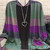 Women's Printed Casual Loose Cardigan