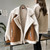 Faux-Shearling  Short Jacket
