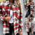 Unstructured Long Sleeve Plaid Winter Jacket