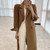 Two-button Long Coat