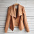 Women's  Faux Leather Jacket