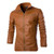 Men's Faux Leather Motorcycle Jacket