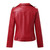Women's Short Motorcycle Faux Leather Jacket