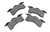 Disc Brake Pads for 6K, 7K, and 8K Dexter Axle