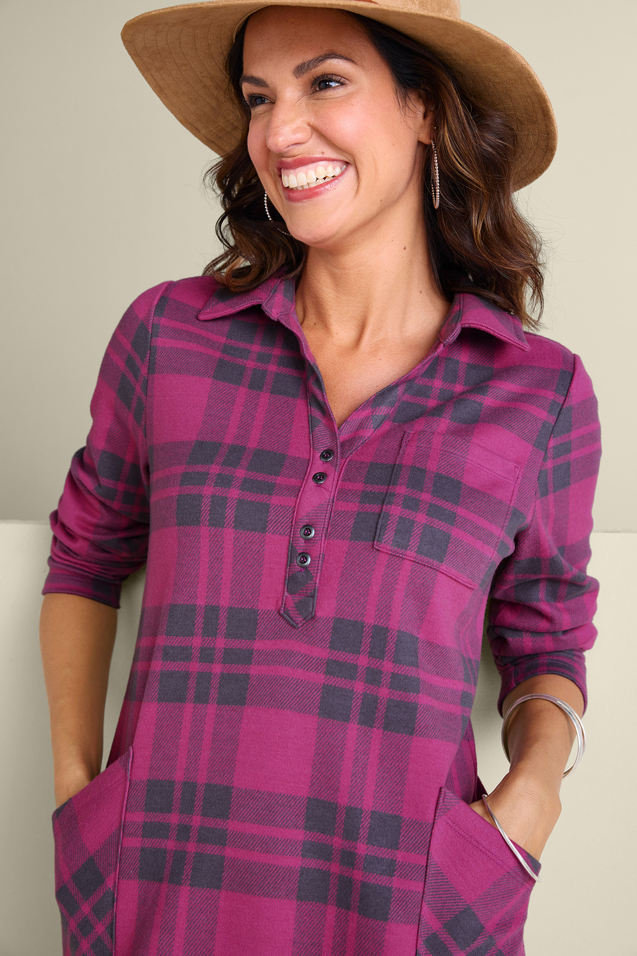 Paramount Plaid Dress - thumbnail 5