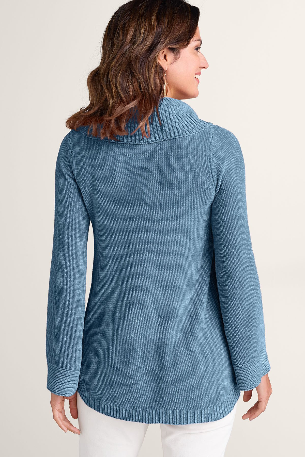 Soft Winds Chenille Tunic Sweater - thumbnail 4
