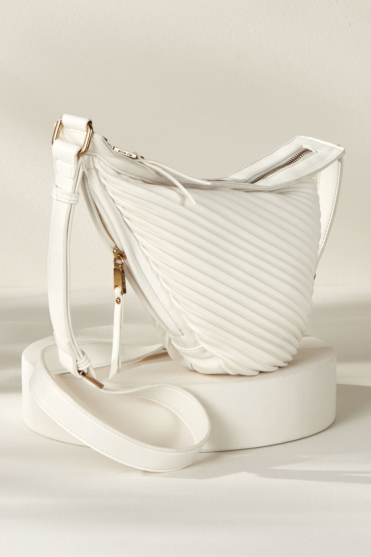 Dolce Vita Giulana Pleated Crossbody Handbag - thumbnail 2