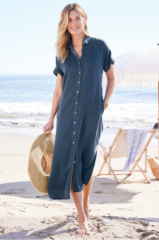 Je Veux Midi Shirtdress - thumbnail 9