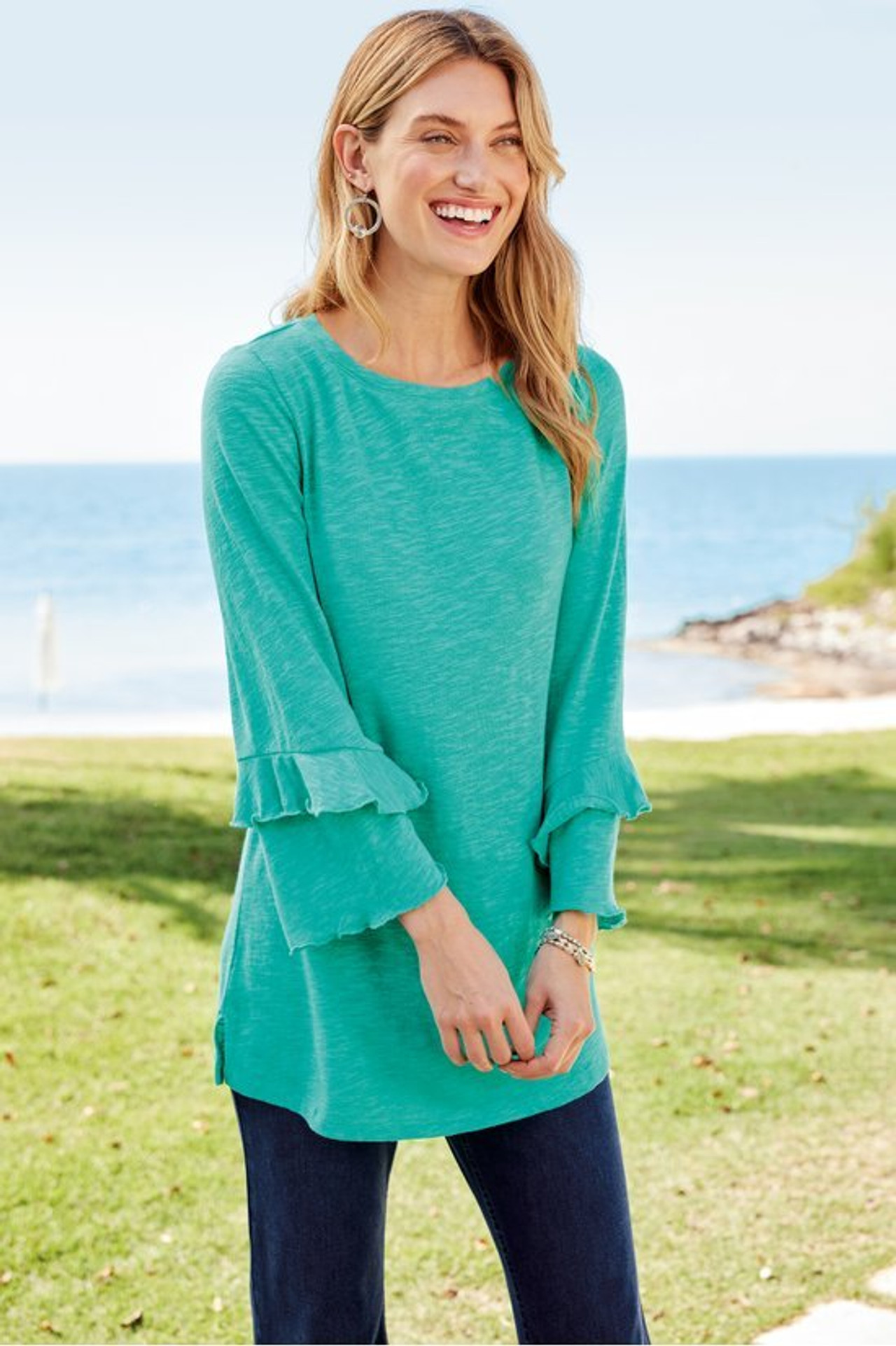 Erin Linen Blend Tunic - thumbnail 9