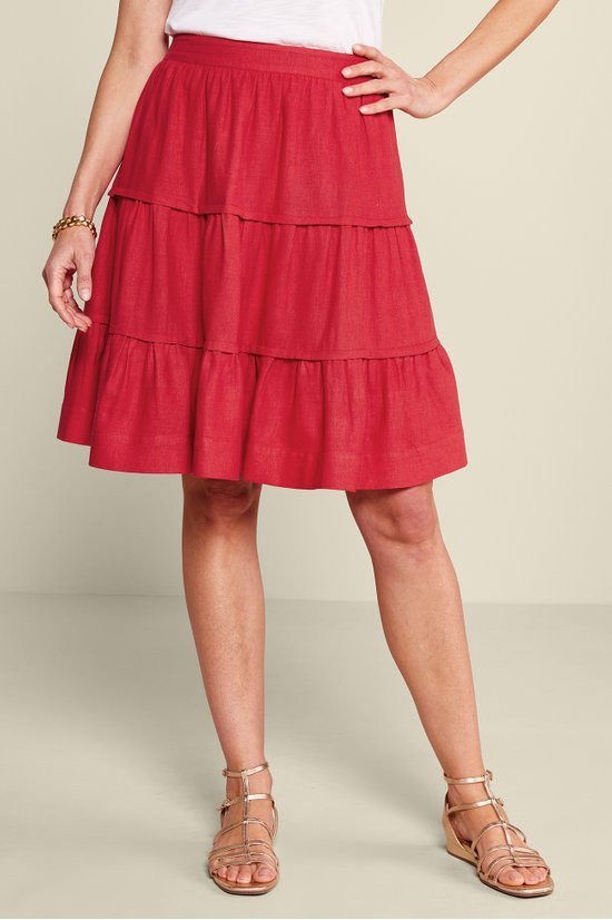 Talisa Linen Blend Skirt - thumbnail 9
