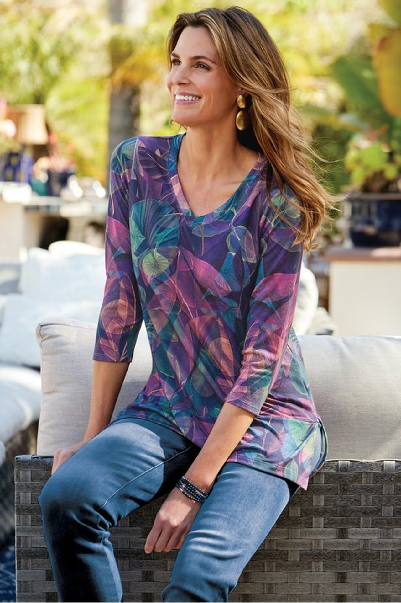 Alila 3/4 Sleeve Tunic - thumbnail 8