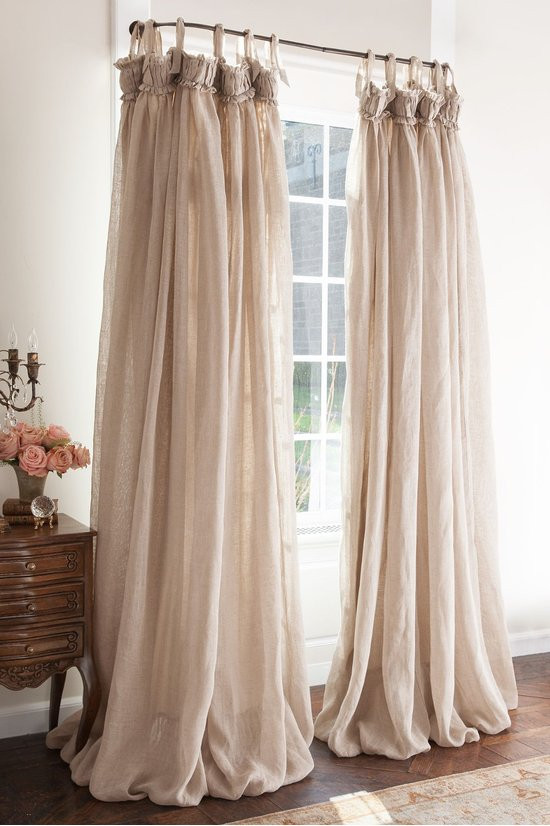 Linen Balloon Drapery Panel - thumbnail 8
