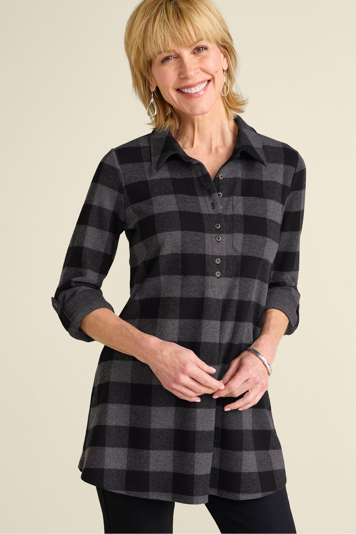 Mad About Plaid Tunic - thumbnail 7