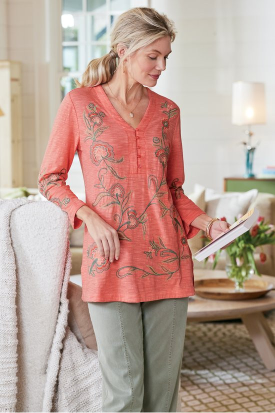 Kaleen Embroidered Tunic - thumbnail 9