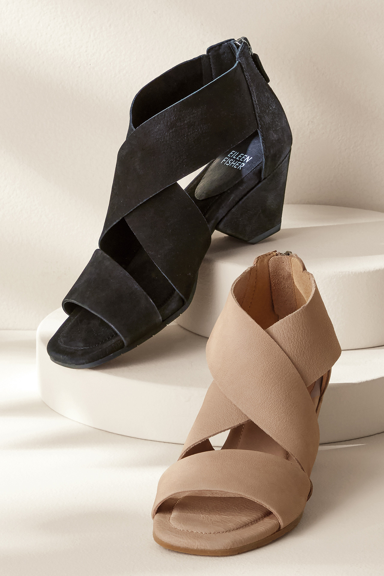 Eileen Fisher Junie Heel Sandals - thumbnail 7
