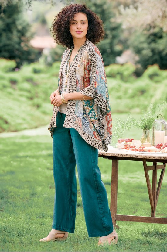 Merida TENCEL™ Wide Leg Pants - thumbnail 9