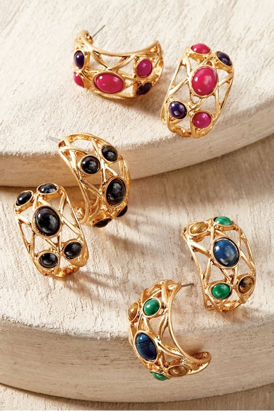Harriet Hoop Earring - thumbnail 2