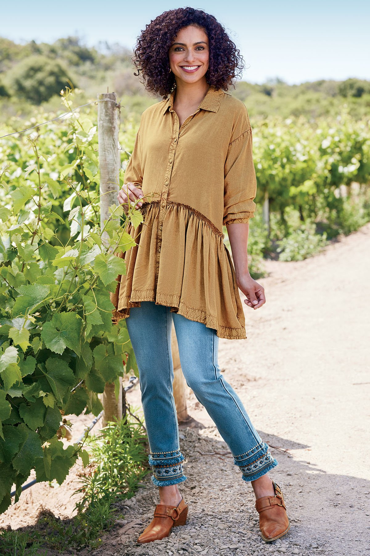Ultimate Denim Boho Dreams Pull-On Jeans - thumbnail 8