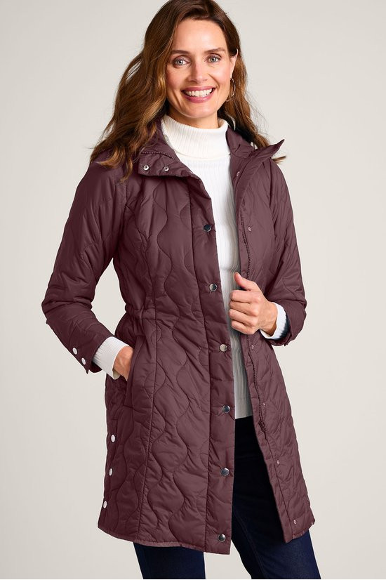 Daybreaker Lightweight Quilted Coat - thumbnail 8