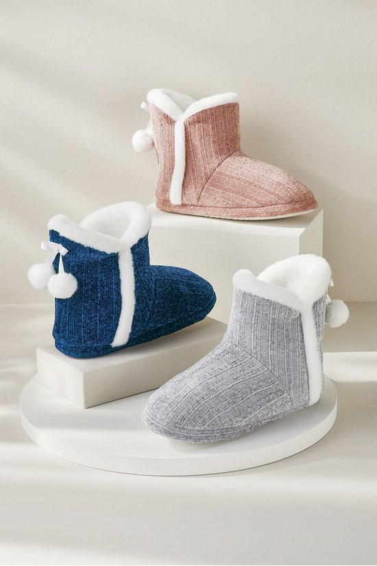 Cambree Chenille Bootie Slippers - thumbnail 10