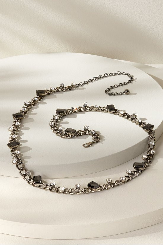 Ginny Glass Crystal Belt - thumbnail 2