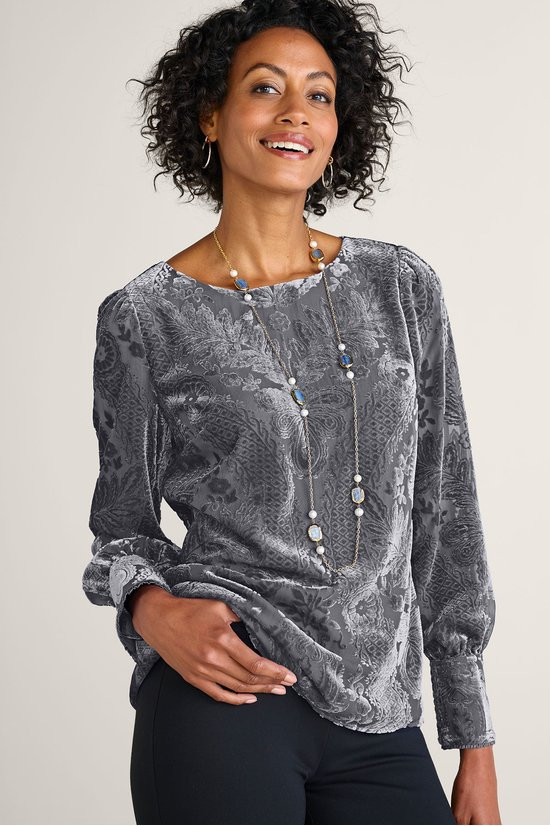 Vanetta Velvet Top - thumbnail 6