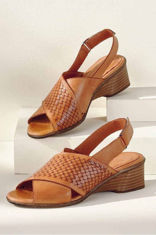 Katherine Low Wedge Sandals - thumbnail 2