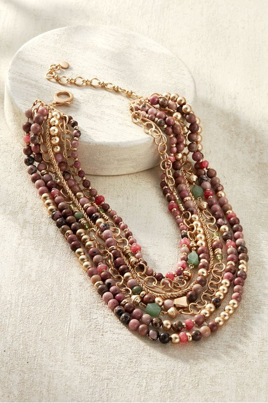 Robyn Layered Necklace - thumbnail 2