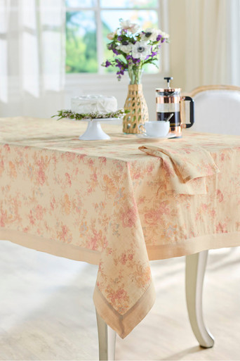 April Cornell Chelsea Linen Dining Cloth - thumbnail 2