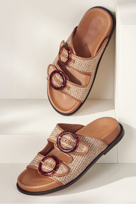Reina Raffia Slides - thumbnail 7