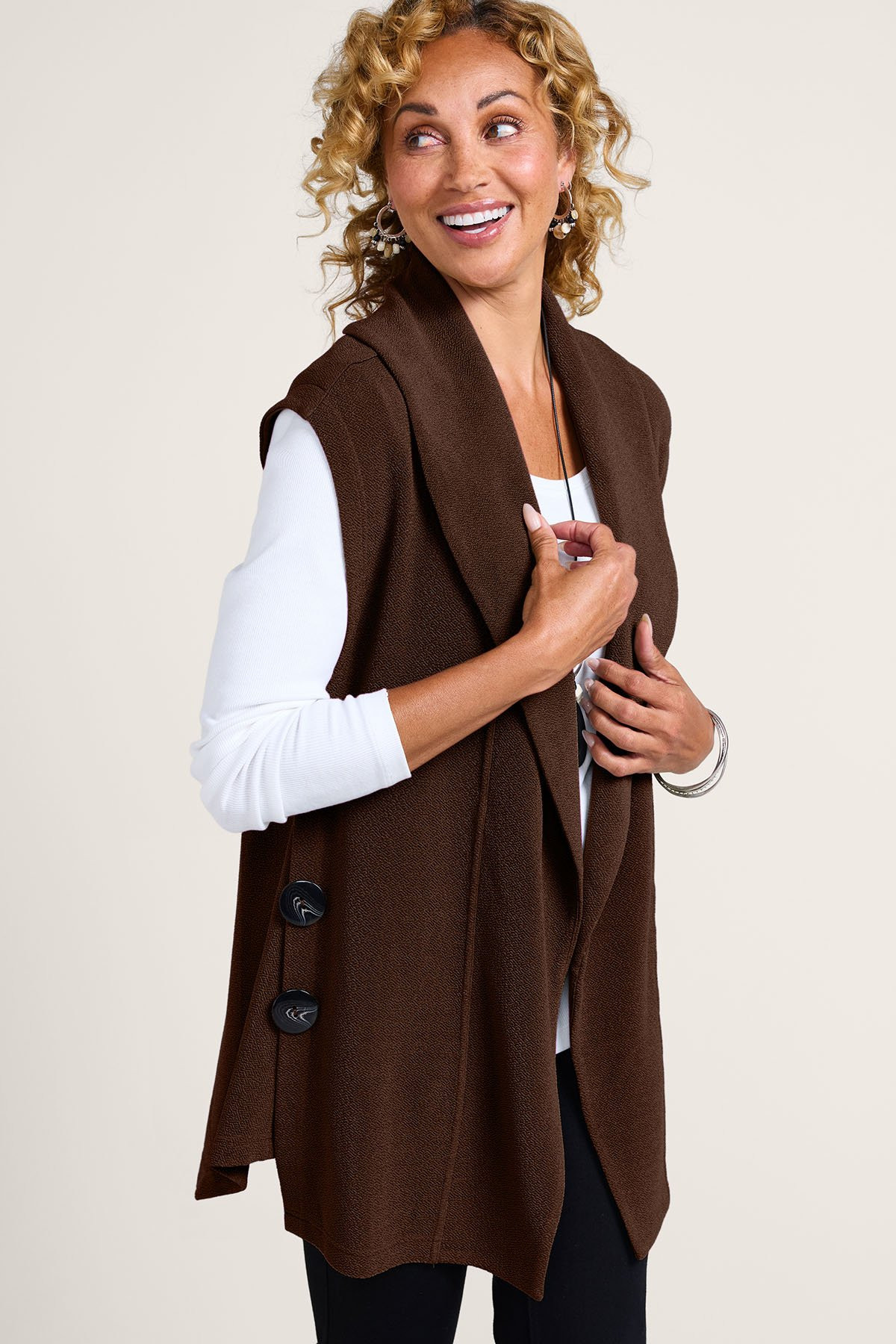 Mesa Button Vest - thumbnail 6