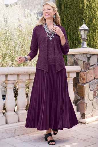 Have This Dance Crinkle Satin Maxi Skirt - thumbnail 6