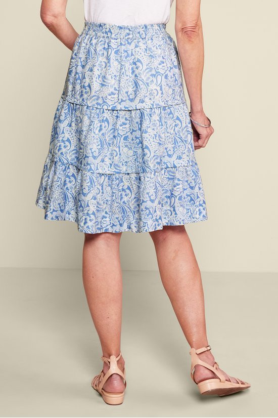 Talisa Linen Blend Skirt - thumbnail 3