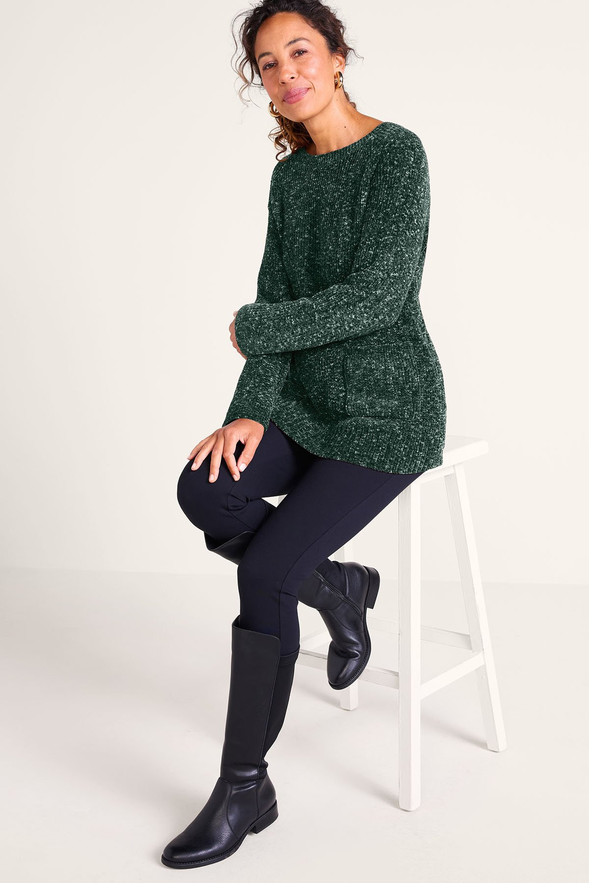 Warm Regards Chenille Tunic Sweater - thumbnail 3