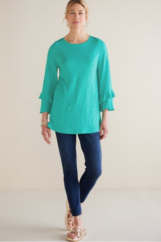Erin Linen Blend Tunic - thumbnail 2
