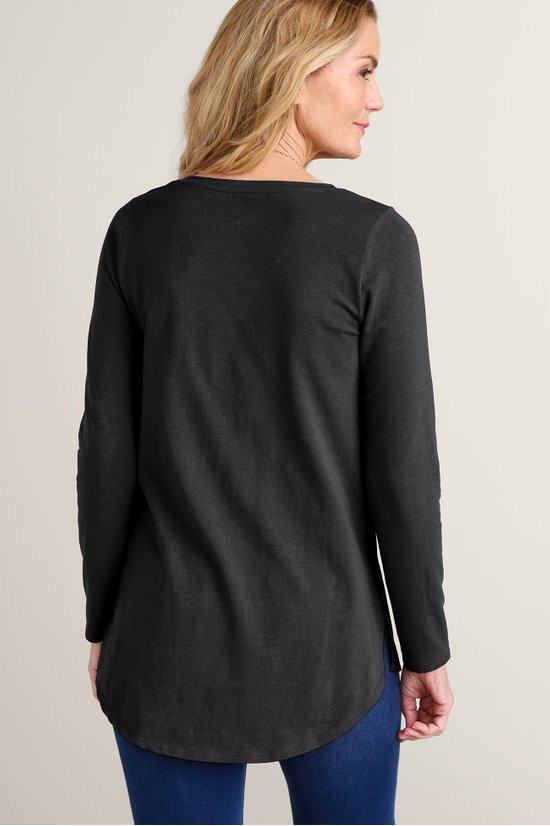 Pima Isabel Long Sleeve Tunic - thumbnail 3