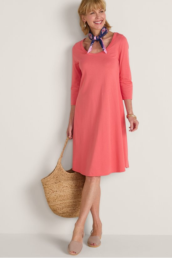 Santiago ¾ Sleeve Short Dress - thumbnail 5