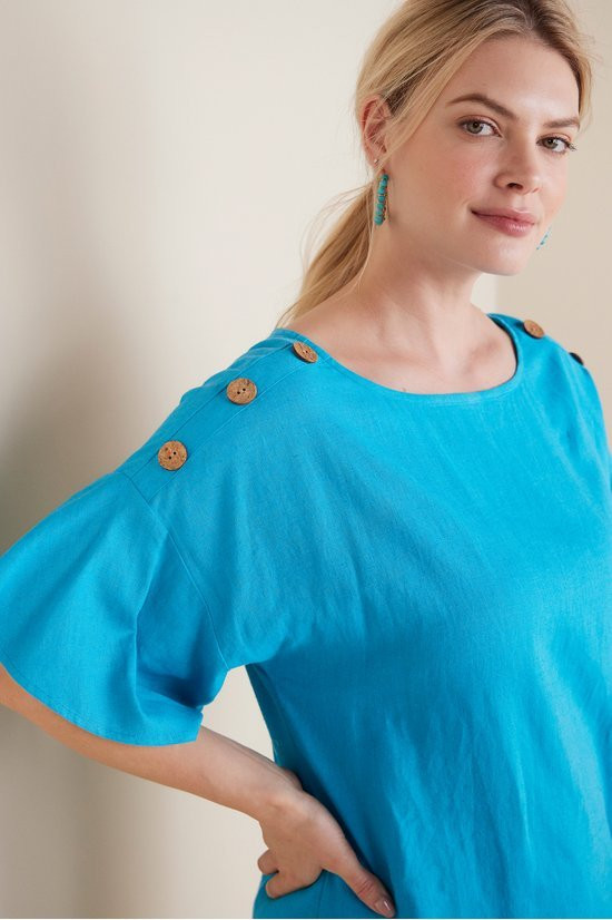 Andrea Linen Blend Pullover - thumbnail 8